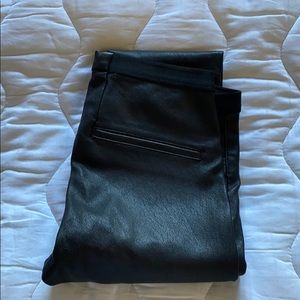 Helmet Lang leather pants